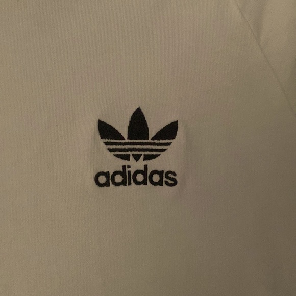 Adidas Originals Mens S White Tee Shirt - Picture 3 of 5
